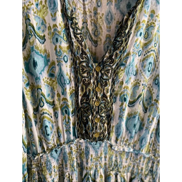 NWOT Zara Maxi Tiered‎ Flowy Dress Size XL - Picture 7 of 11